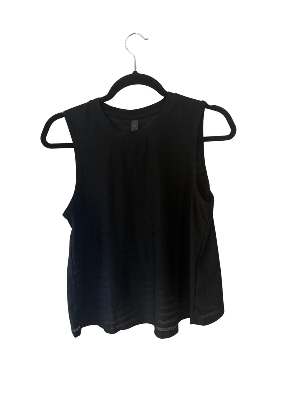 KYODAN Black Sleeveless Performance Tank Top Small